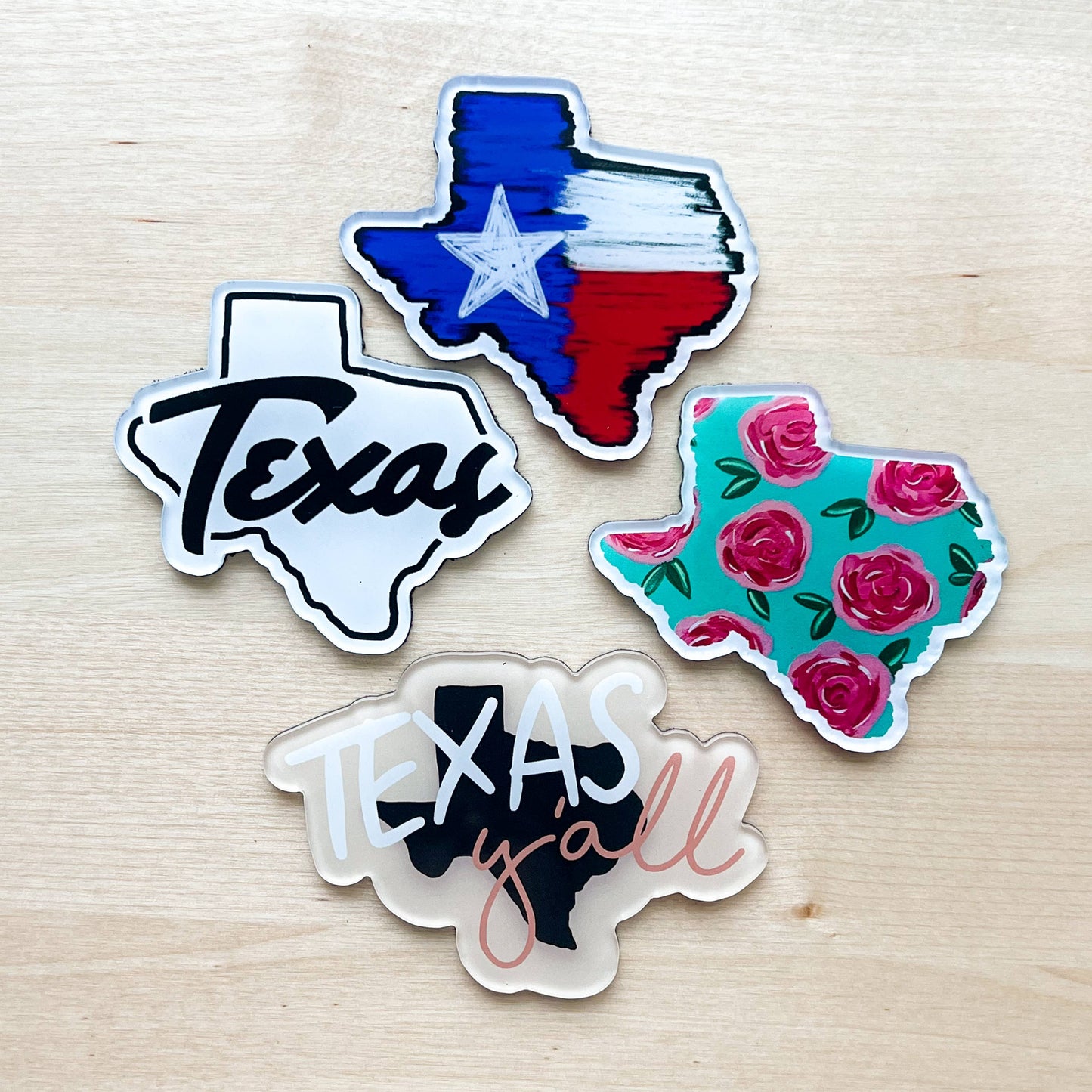 Texas Y'all Magnet