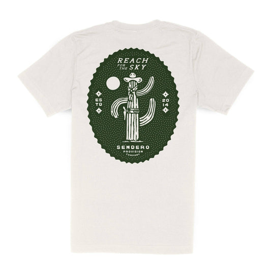 Reach for the Sky T-Shirt: Vintage White