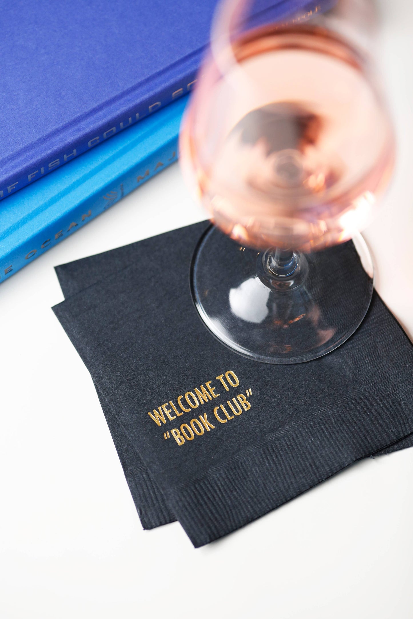 Book Club Cocktail Napkin