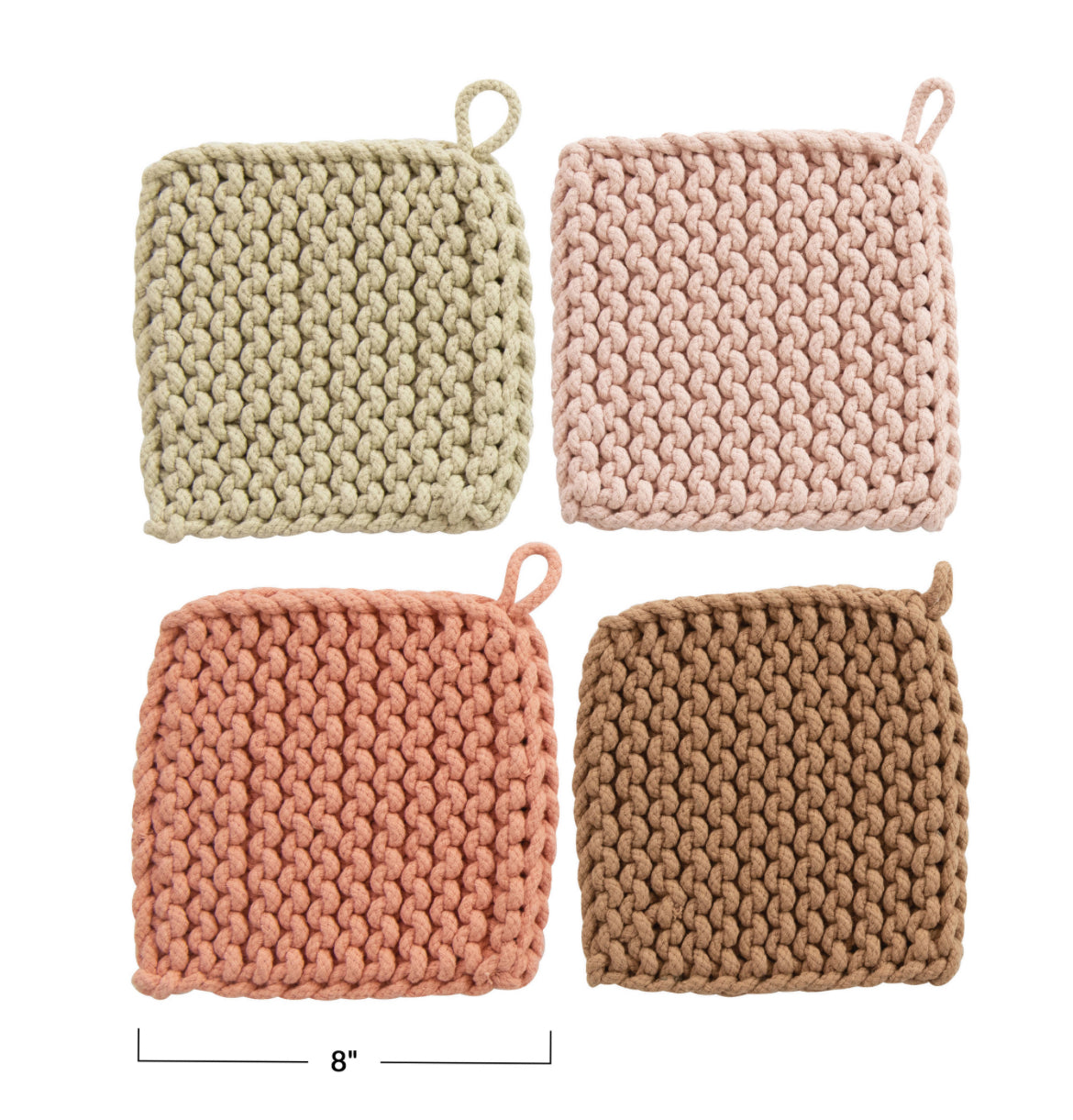 Cotton Crocheted Potholders
