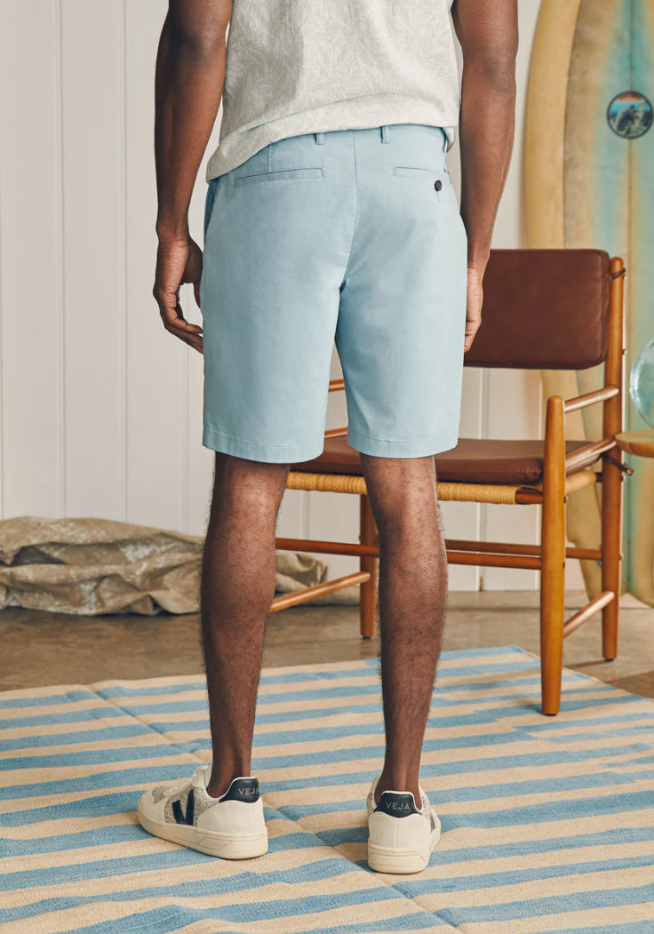 Movement Chino Short 8 in Steel Blue