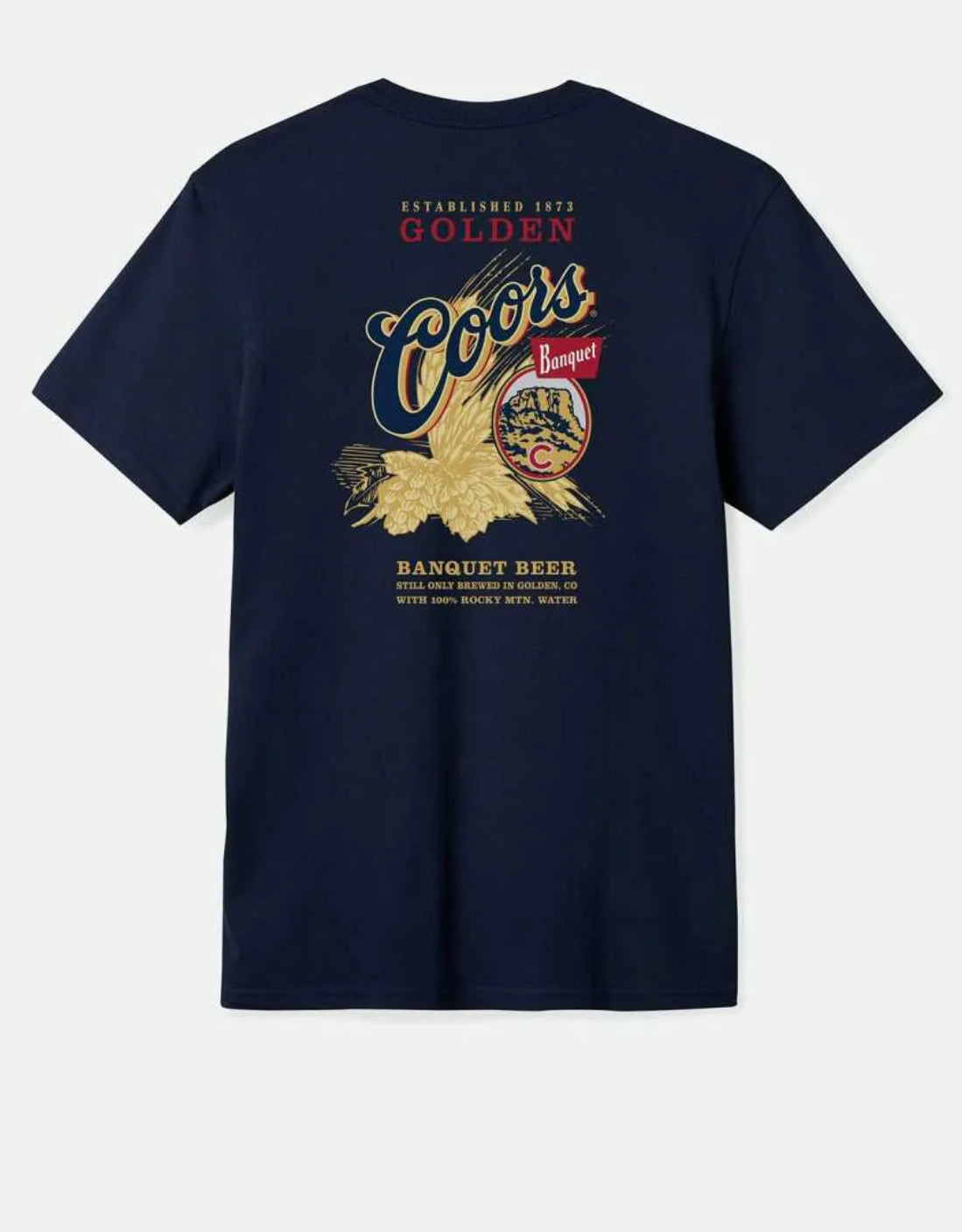 Coors SYL Hops Tee- Navy