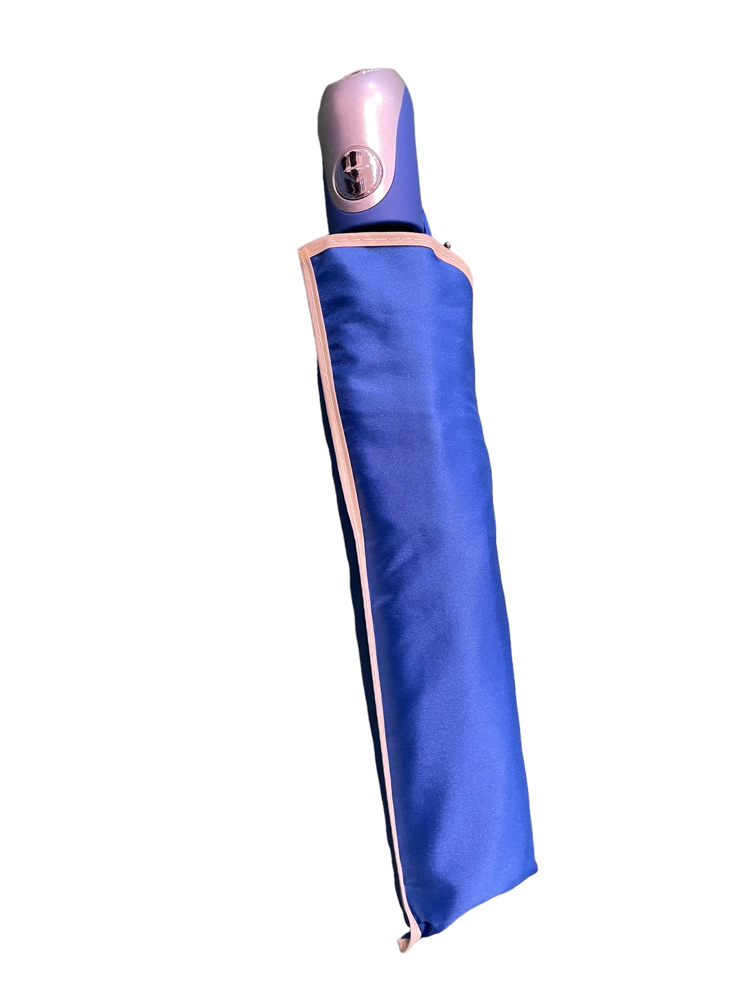Solid Khaki Outline Compact Travel Size Umbrella