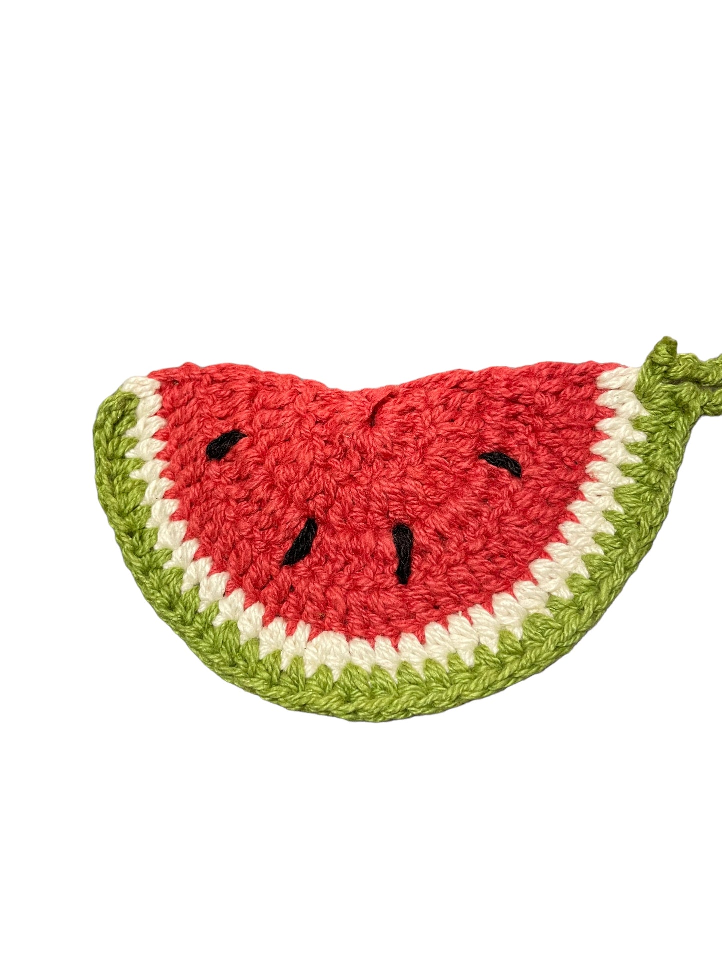 Cotton Crocheted Fruit Shaped Dish Scrubber w/ Loop, 4 Styles