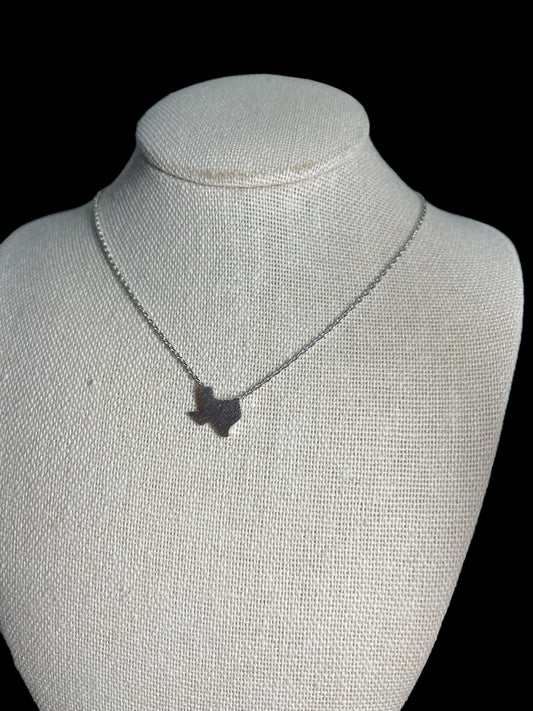 Dainty Small Texas-Shaped Necklace