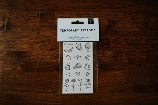 Tiny Tats Temporary Tattoos