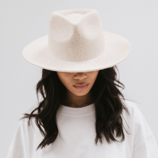 Zephyr Rancher Hat: Ivory