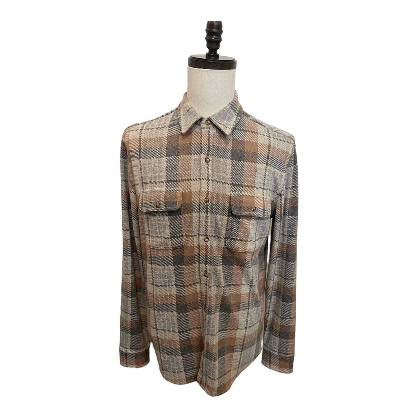 Faherty Legend Sweater Shirt-Western Outpost Plaid