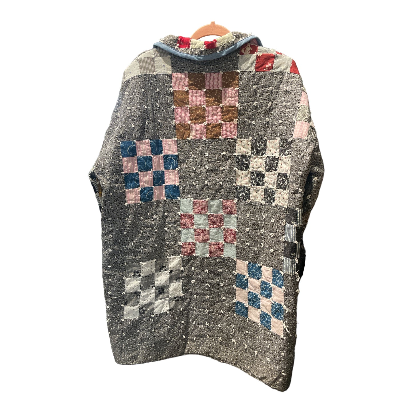 Handmade Upcycled Vintage Quilt Chore Coat