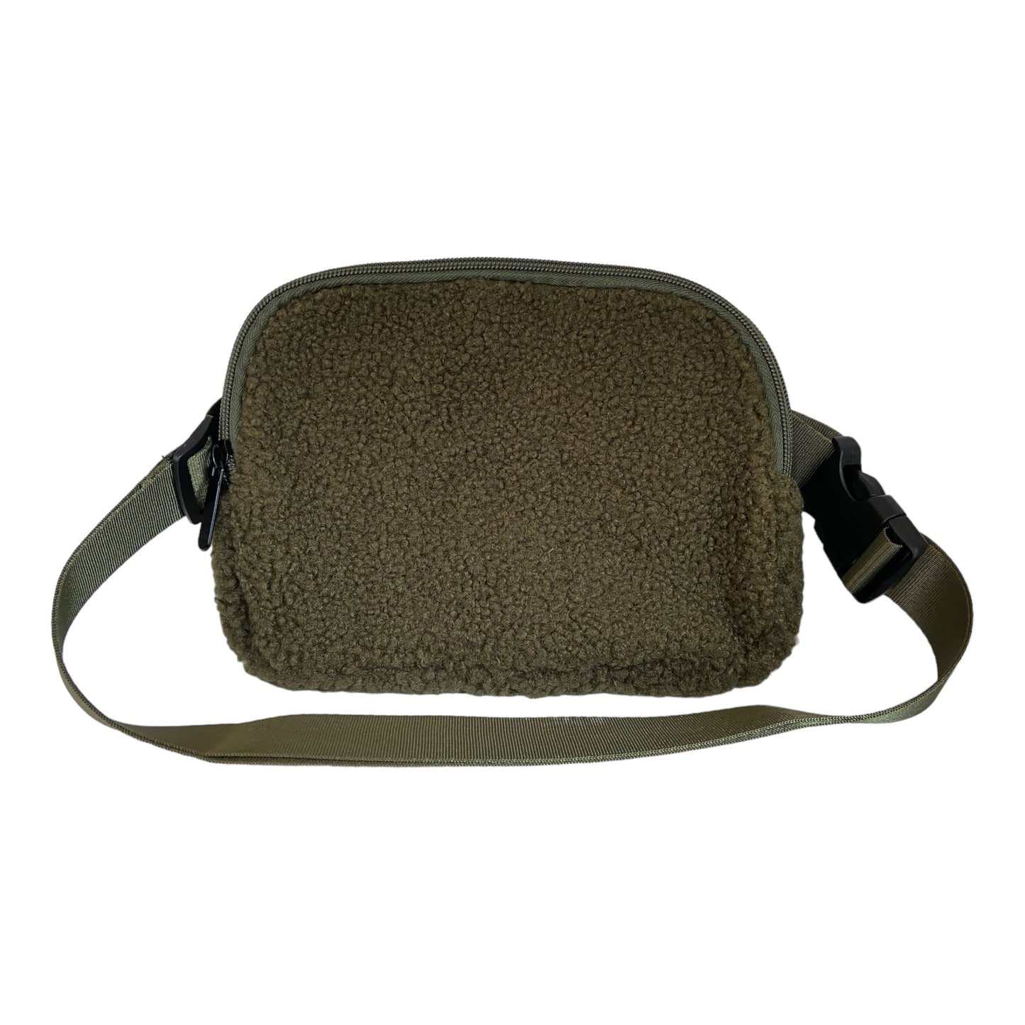 Small Sherpa Belt Bag- Olive Green