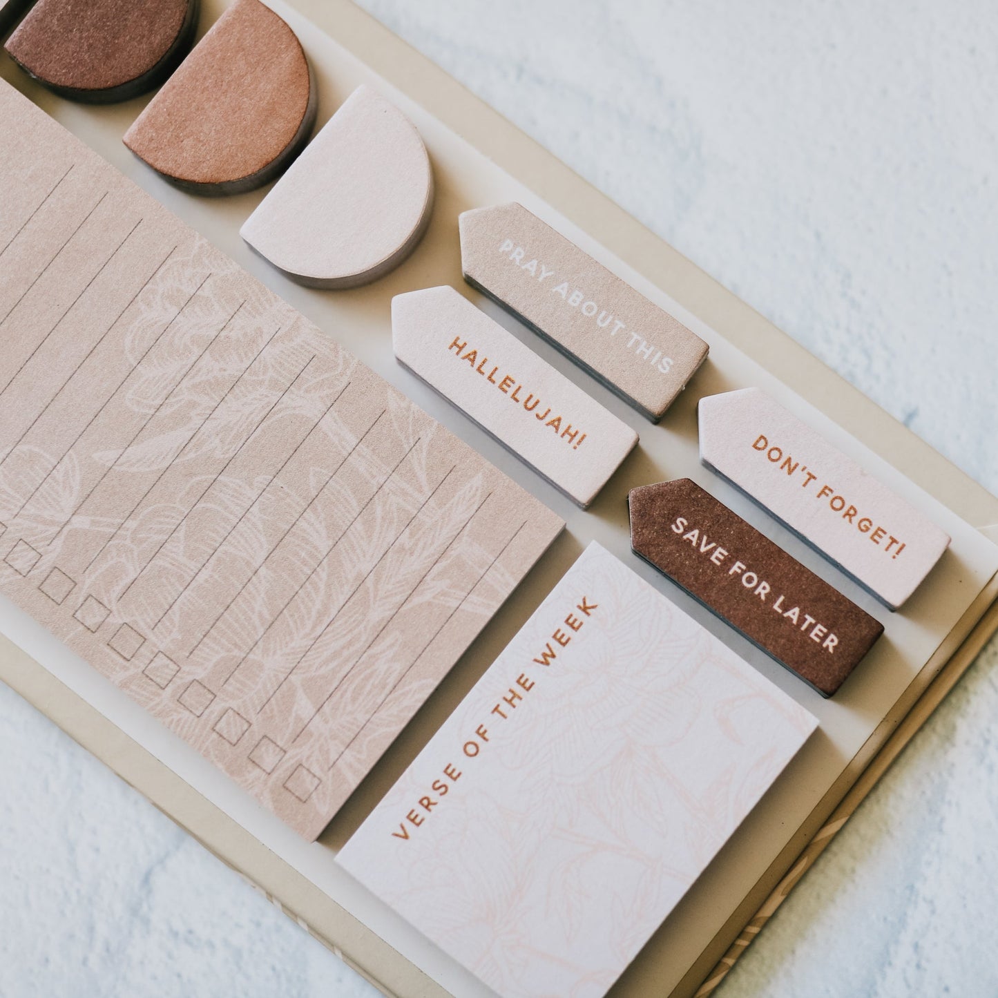 Blush Planner Stickies Set- The Daily Grace Co.